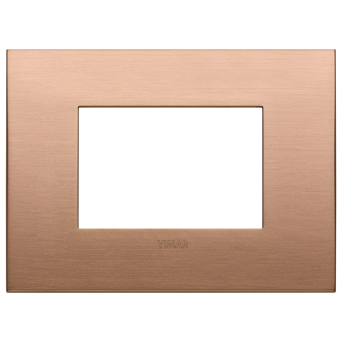Vimar Arké 19653 Classic 3-Module Cover Plate, 122 x 90 mm, IP00 — Quality Boat Parts