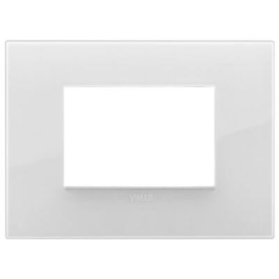 Vimar Arké 19653 Classic 3-Module Cover Plate, 122 x 90 mm, IP00 — Quality Boat Parts