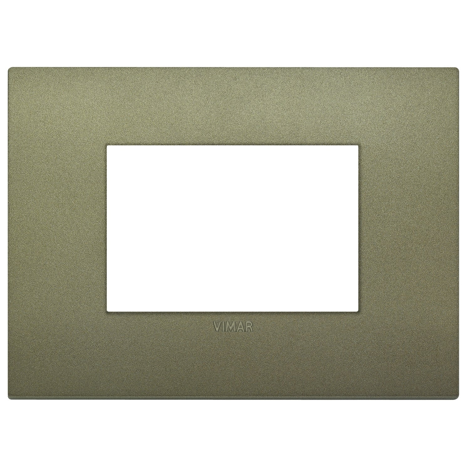 Vimar Arké 19653 Classic 3-Module Cover Plate, 122 x 90 mm, IP00 — Quality Boat Parts