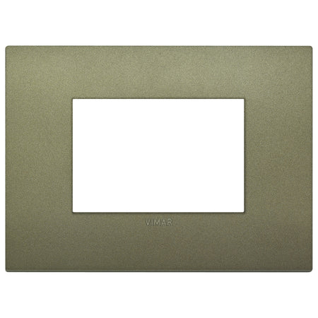 Vimar Arké 19653 Classic 3-Module Cover Plate, 122 x 90 mm, IP00 — Quality Boat Parts
