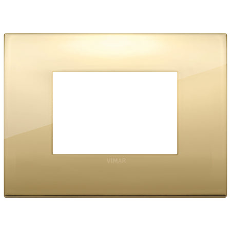 Vimar Arké 19653 Classic 3-Module Cover Plate, 122 x 90 mm, IP00 — Quality Boat Parts