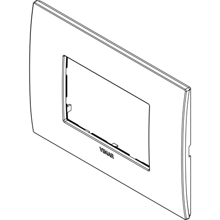 Vimar Arké 19653 Classic 3-Module Cover Plate, 122 x 90 mm, IP00 — Quality Boat Parts