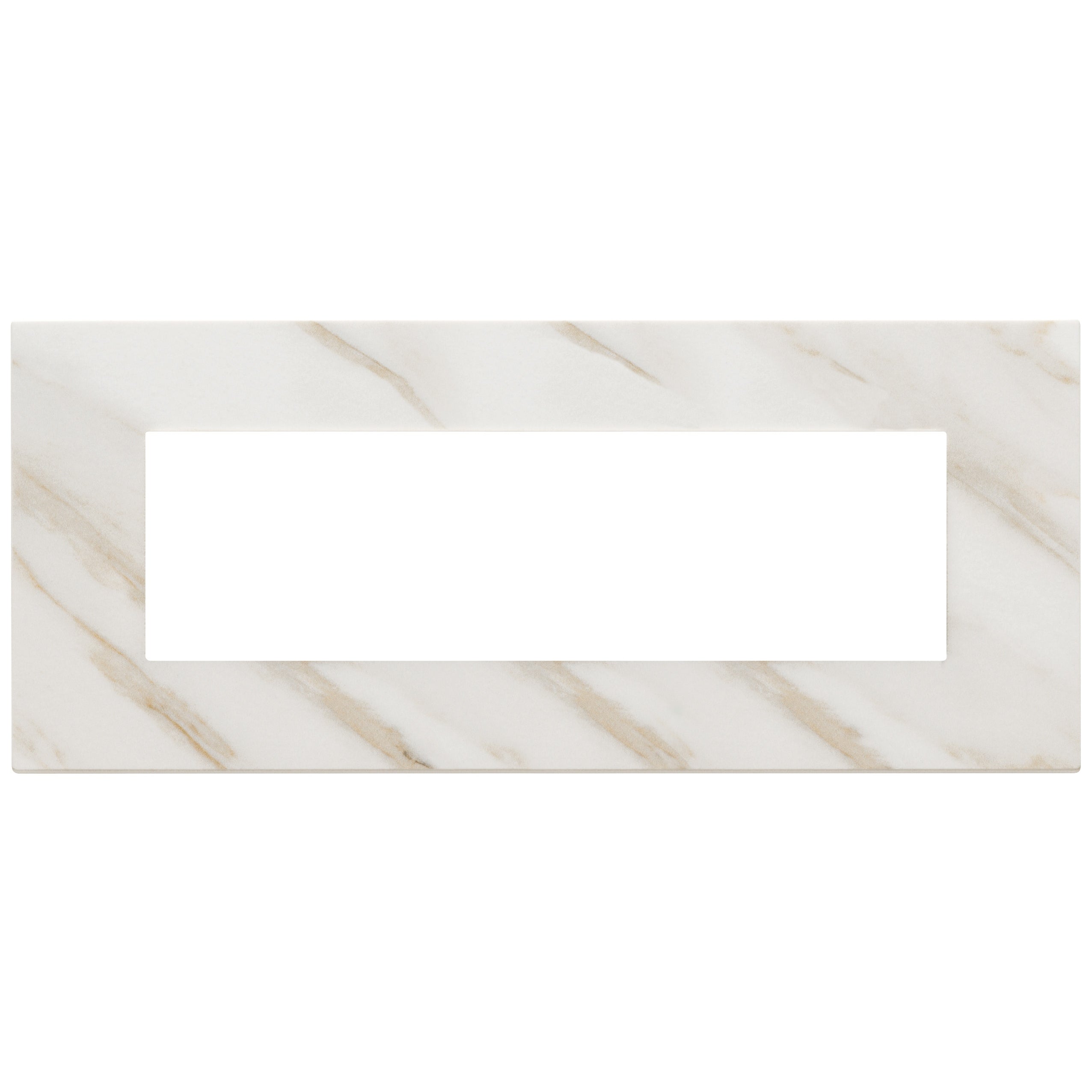 Vimar Eikon EXE Cover Plate, 7-Module, 212 x 90 mm — Quality Boat Parts