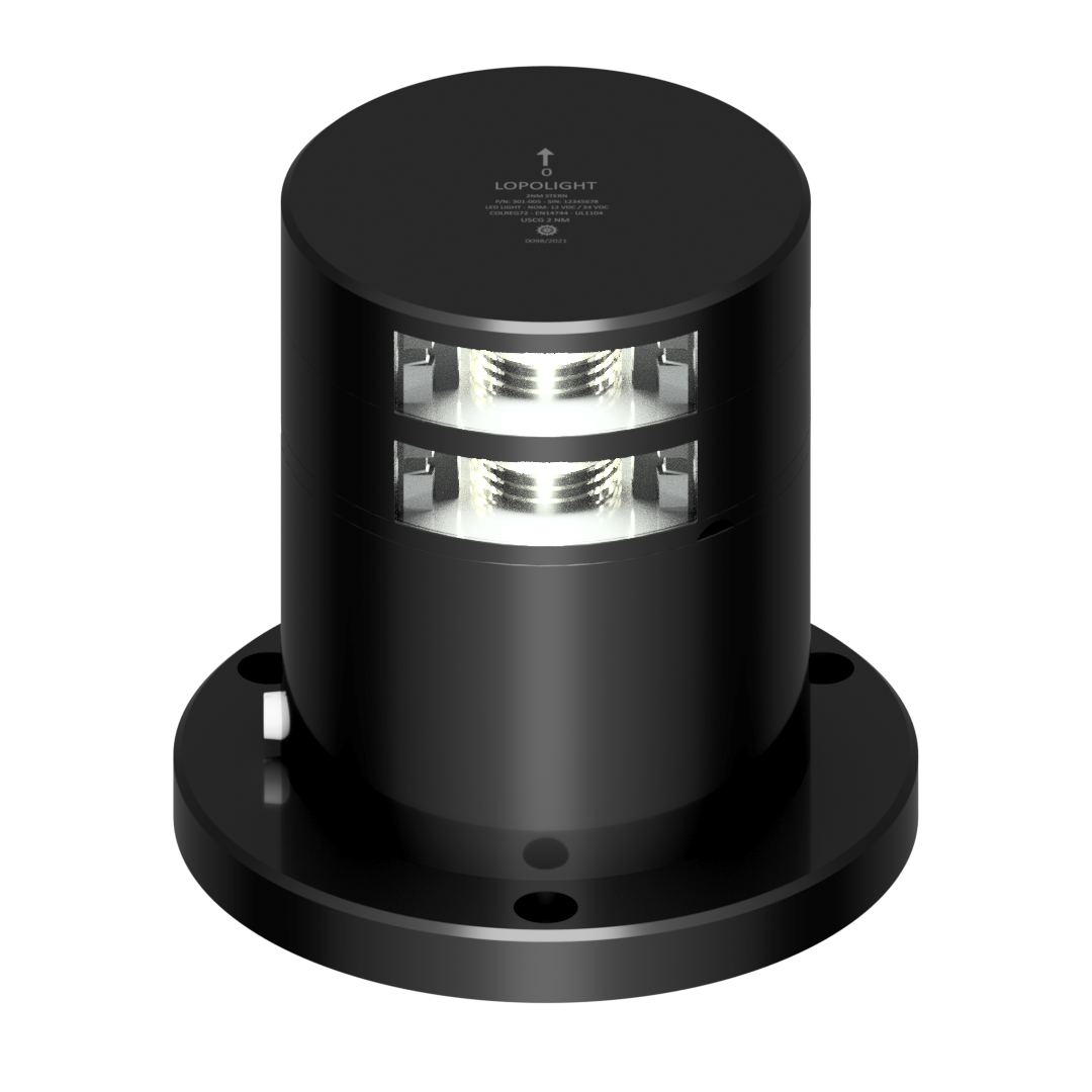 Lopolight PRO Series Stern Light, 3 NM, Horizontal Mount — Quality Boat Parts