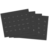 Vimar EIKON Symbol Sticker Sheets, For Eikon Tactil Controls — Quality Boat Parts