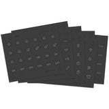 Vimar EIKON Symbol Sticker Sheets, For Eikon Tactil Controls — Quality Boat Parts