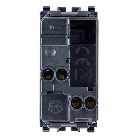 Vimar Eikon Push Button Switch, 1P NO, 10A, 250V, Illuminable, IP40 — Quality Boat Parts