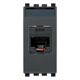 Vimar Netsafe RJ45 Socket Outlet, For Eikon, Cat5e, Panduit MINI-COM, T568A/B — Quality Boat Parts