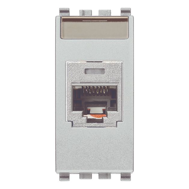 Vimar Netsafe RJ45 Socket Outlet, For Eikon, Cat5e, Panduit MINI-COM, T568A/B — Quality Boat Parts