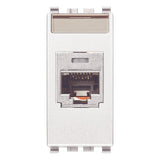 Vimar Netsafe RJ45 Socket Outlet, For Eikon, Cat5e, Panduit MINI-COM, T568A/B — Quality Boat Parts