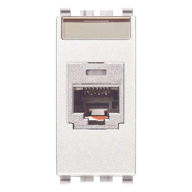 Vimar Netsafe RJ45 Socket Outlet, For Eikon, Cat5e, Panduit MINI-COM, T568A/B — Quality Boat Parts
