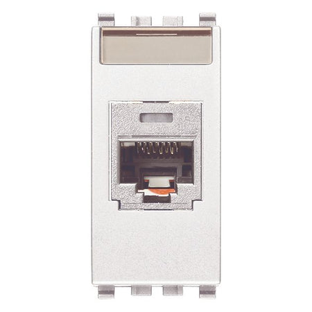 Vimar Netsafe RJ45 Socket Outlet, For Eikon, Cat5e, Panduit MINI-COM, T568A/B — Quality Boat Parts