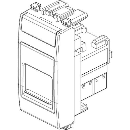 Vimar Netsafe RJ45 Module, For EIKON, Dust Cover — Quality Boat Parts
