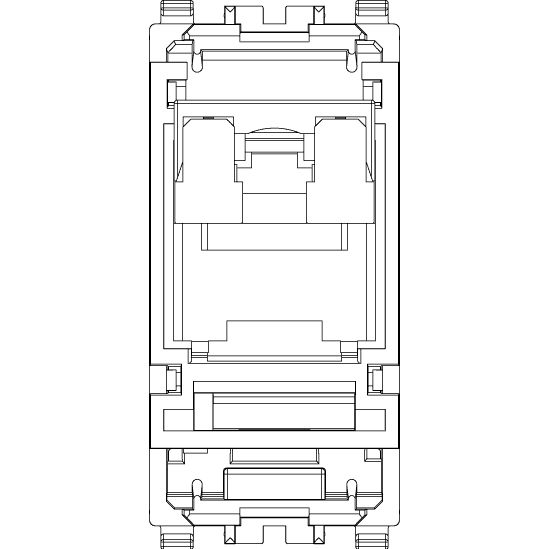Vimar Netsafe RJ45 Module, For EIKON, Dust Cover — Quality Boat Parts