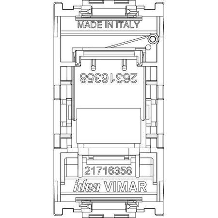 Vimar Idea RJ45 Data Socket Modules — Quality Boat Parts