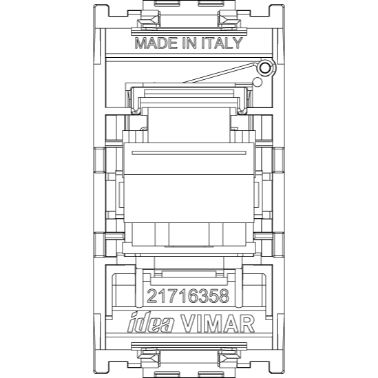 Vimar Idea RJ45 Data Socket Modules — Quality Boat Parts