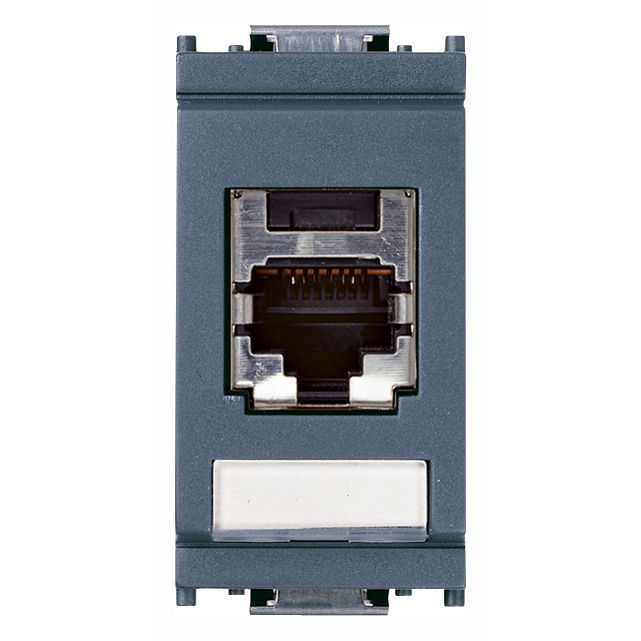 Vimar Netsafe RJ45 Cat5e Socket Outlet, Panduit MINI-COM, T568A/B — Quality Boat Parts