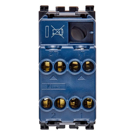 Vimar Arké 19015 2-Pole 1-Way Rocker Switch, 16AX, 250V~, IP40, Flush-Mount, Lightable, Replaceable Button — Quality Boat Parts