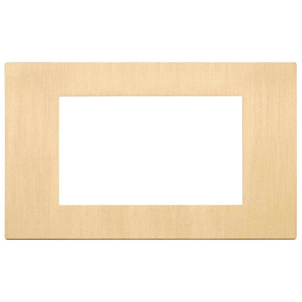 Vimar LINEA 4-Module Cover Plate, Horizontal or Vertical Mount, 146.6 x 88 mm — Quality Boat Parts