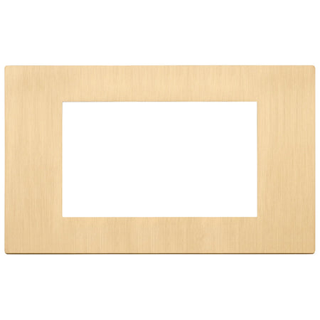 Vimar LINEA 4-Module Cover Plate, Horizontal or Vertical Mount, 146.6 x 88 mm — Quality Boat Parts