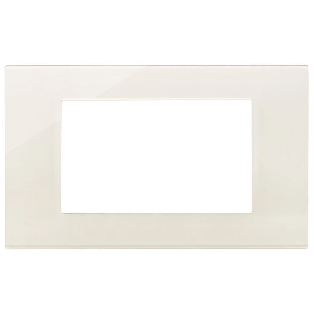 Vimar LINEA 4-Module Cover Plate, Horizontal or Vertical Mount, 146.6 x 88 mm — Quality Boat Parts