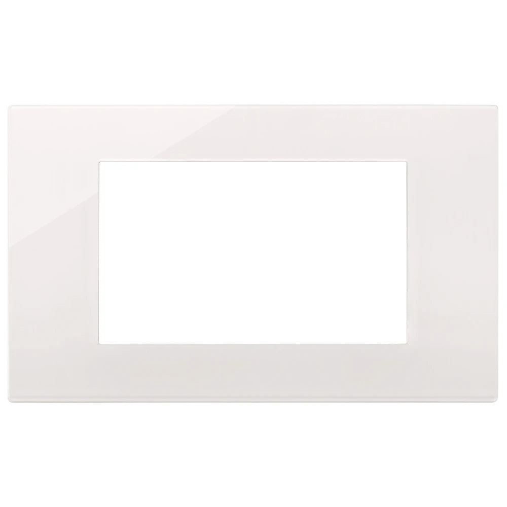 Vimar LINEA 4-Module Cover Plate, Horizontal or Vertical Mount, 146.6 x 88 mm — Quality Boat Parts