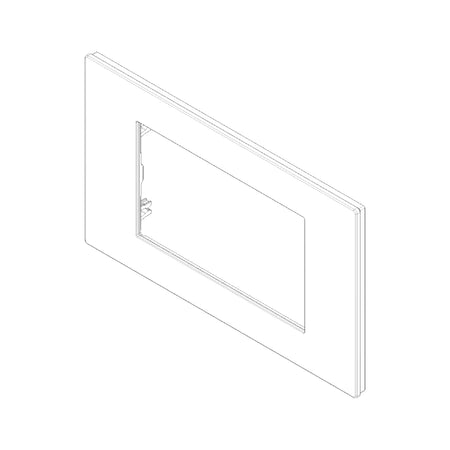 Vimar LINEA 4-Module Cover Plate, Horizontal or Vertical Mount, 146.6 x 88 mm — Quality Boat Parts