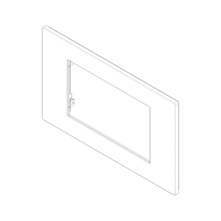 Vimar LINEA 4-Module Cover Plate, Horizontal or Vertical Mount, 146.6 x 88 mm — Quality Boat Parts
