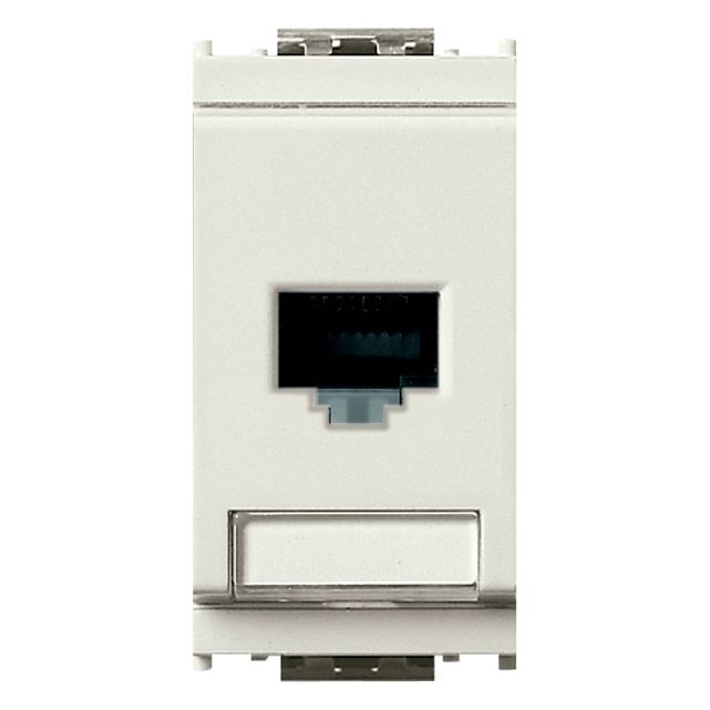 Vimar Netsafe 16359 RJ45 Socket Outlet, T568A/B Wiring, 8-Contact — Quality Boat Parts