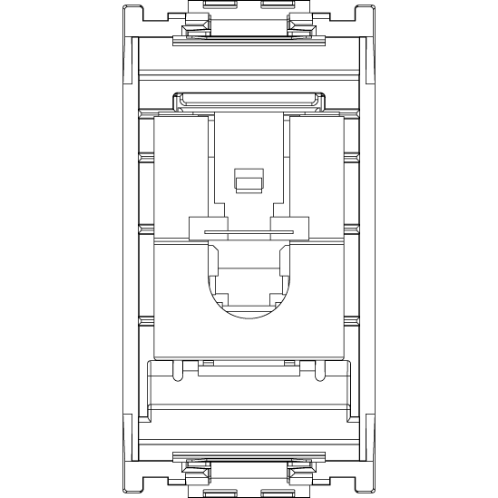 Vimar Netsafe 16359 RJ45 Socket Outlet, T568A/B Wiring, 8-Contact — Quality Boat Parts