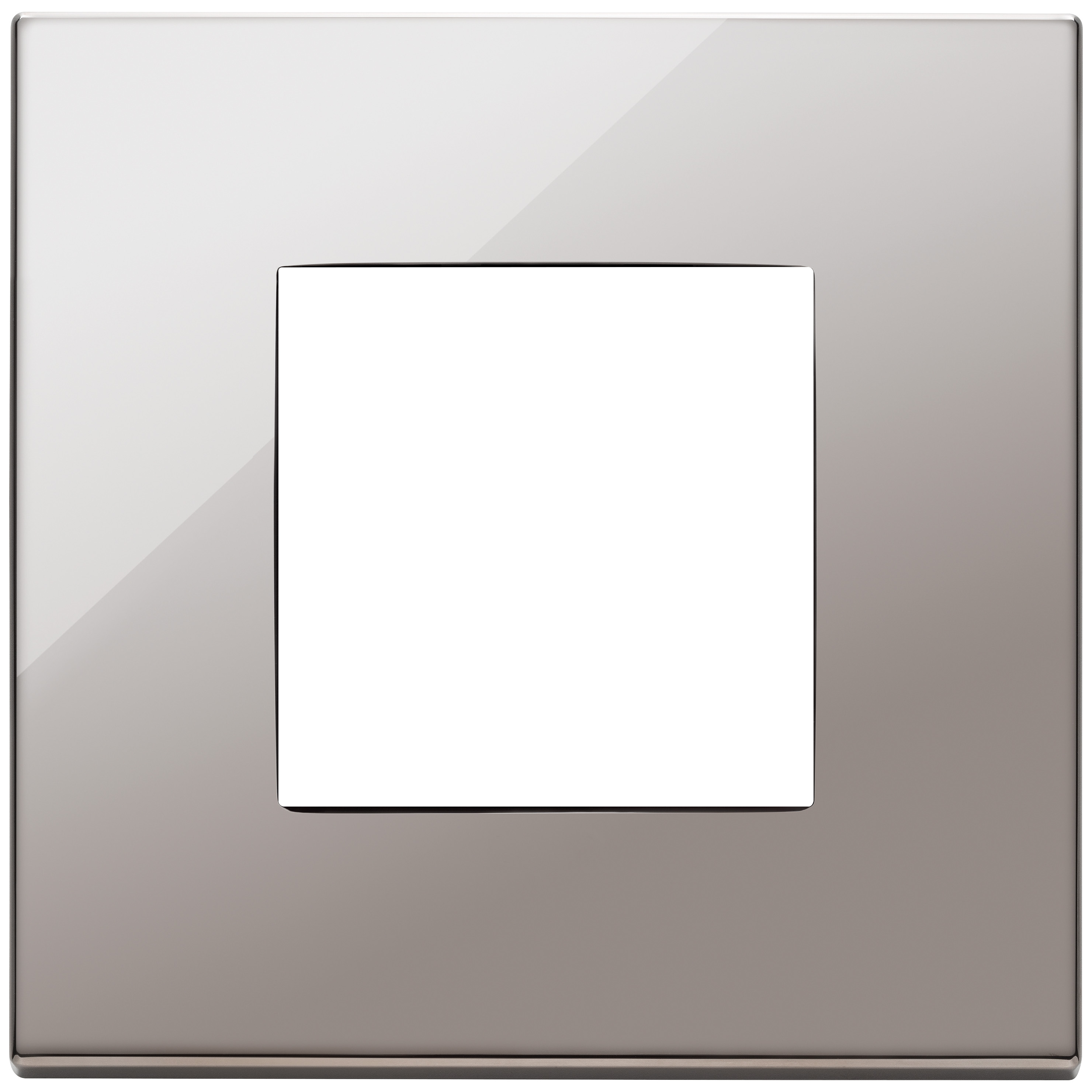 Vimar Eikon EXÉ 2-Module Cover Plate, 90x90 mm, Clamp Mount, IP00 — Quality Boat Parts
