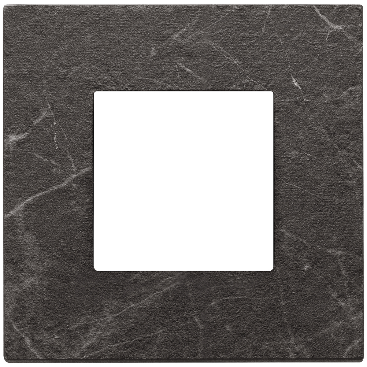 Vimar Eikon EXÉ 2-Module Cover Plate, 90x90 mm, Clamp Mount, IP00 — Quality Boat Parts