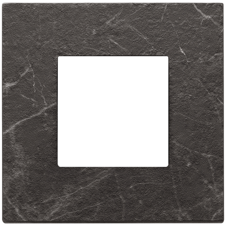 Vimar Eikon EXÉ 2-Module Cover Plate, 90x90 mm, Clamp Mount, IP00 — Quality Boat Parts