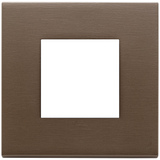 Vimar Eikon EXÉ 2-Module Cover Plate, 90x90 mm, Clamp Mount, IP00 — Quality Boat Parts