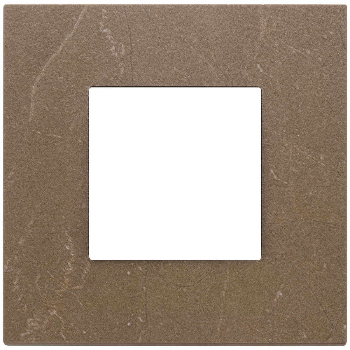 Vimar Eikon EXÉ 2-Module Cover Plate, 90x90 mm, Clamp Mount, IP00 — Quality Boat Parts
