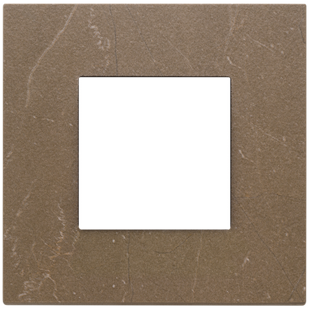 Vimar Eikon EXÉ 2-Module Cover Plate, 90x90 mm, Clamp Mount, IP00 — Quality Boat Parts
