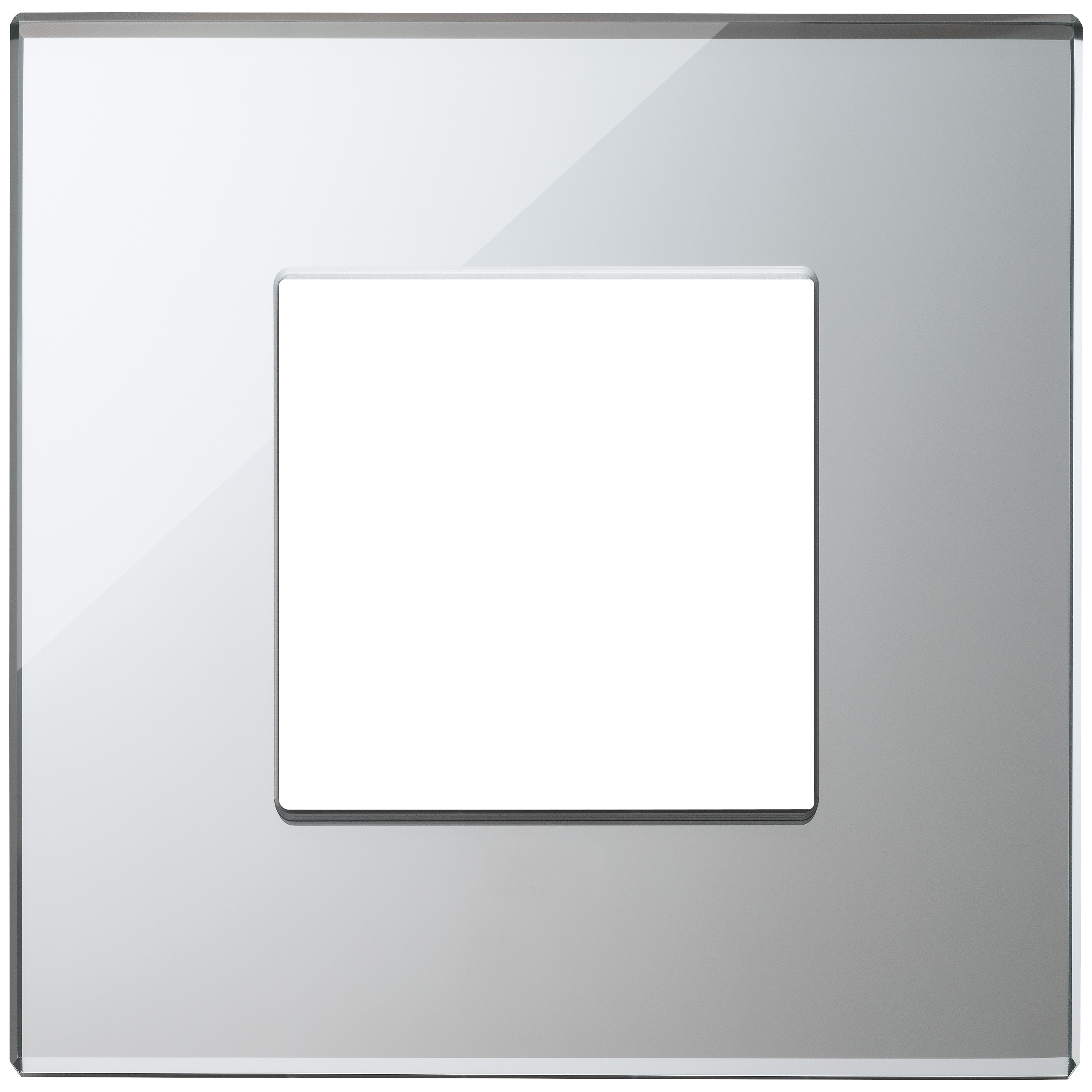 Vimar Eikon EXÉ 2-Module Cover Plate, 90x90 mm, Clamp Mount, IP00 — Quality Boat Parts