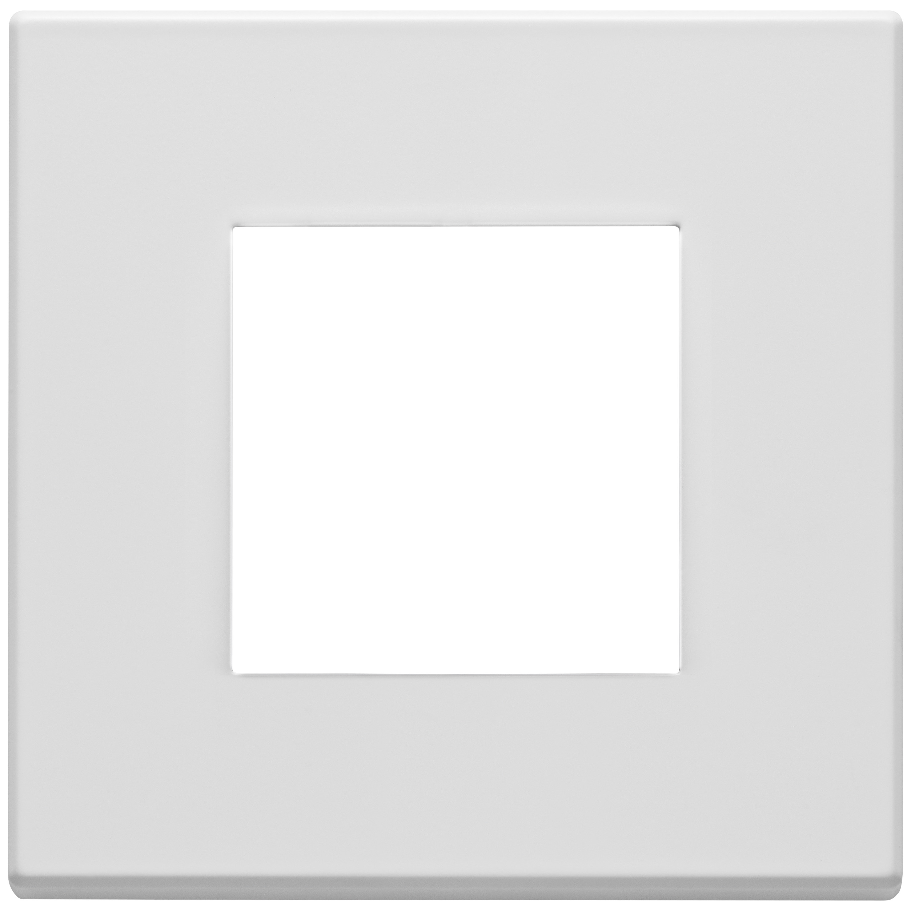 Vimar Eikon EXÉ 2-Module Cover Plate, 90x90 mm, Clamp Mount, IP00 — Quality Boat Parts