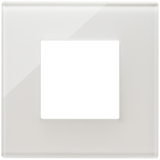 Vimar Eikon EXÉ 2-Module Cover Plate, 90x90 mm, Clamp Mount, IP00 — Quality Boat Parts