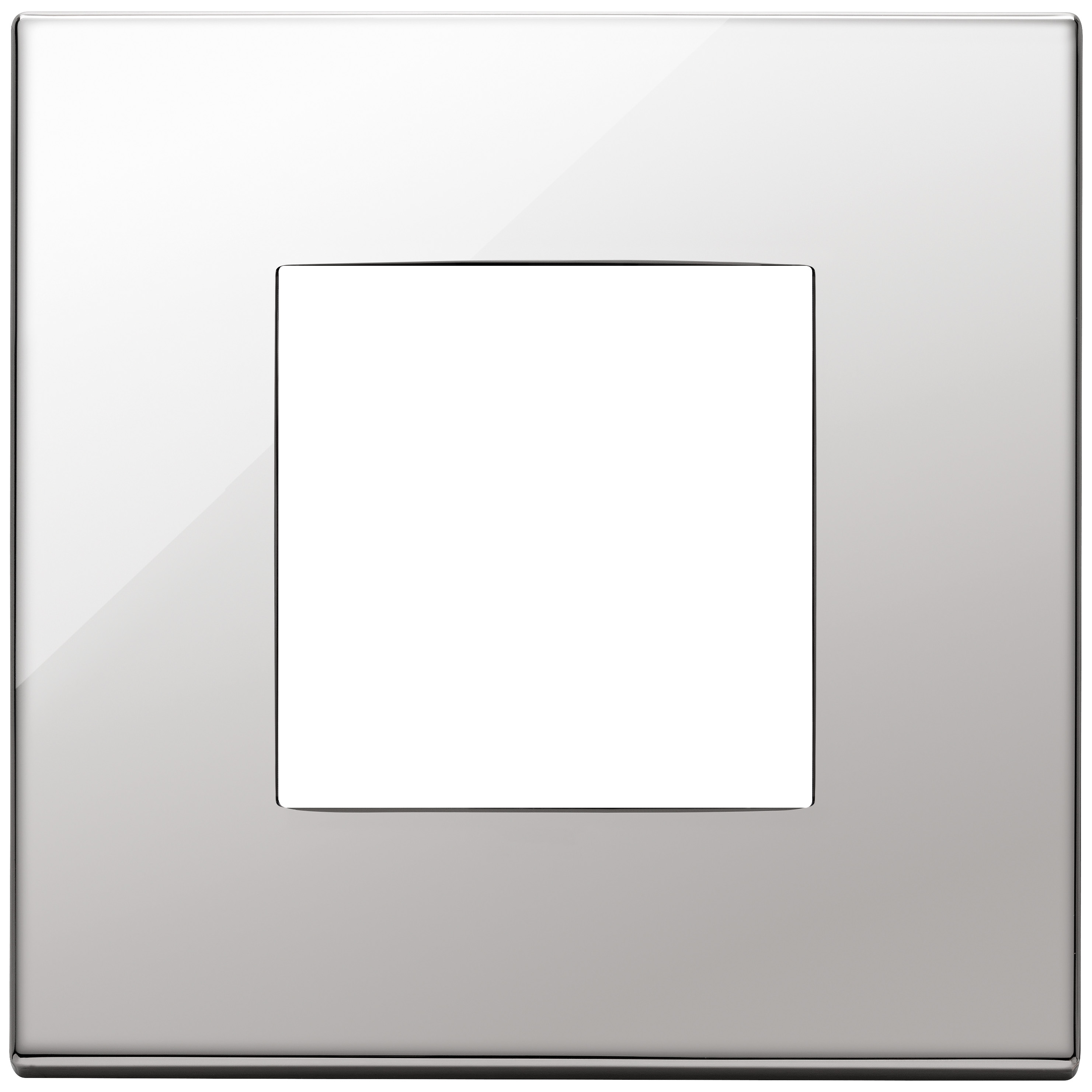 Vimar Eikon EXÉ 2-Module Cover Plate, 90x90 mm, Clamp Mount, IP00 — Quality Boat Parts