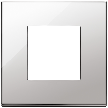 Vimar Eikon EXÉ 2-Module Cover Plate, 90x90 mm, Clamp Mount, IP00 — Quality Boat Parts