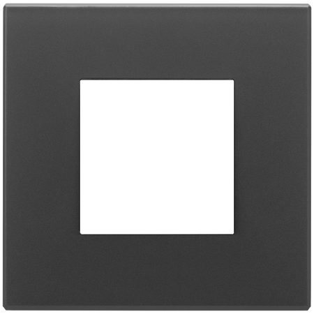 Vimar Eikon EXÉ 2-Module Cover Plate, 90x90 mm, Clamp Mount, IP00 — Quality Boat Parts