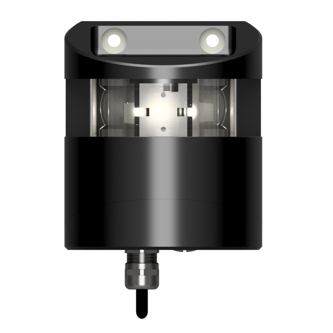 Lopolight 300-037 Series LED Masthead Navigation Light, 5 NM, 225° White Light, Vertical Mount, Bottom Cable Exit, 20-32VDC, IP68 — Quality Boat Parts