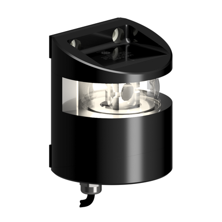 Lopolight 300-037 Series LED Masthead Navigation Light, 5 NM, 225° White Light, Vertical Mount, Bottom Cable Exit, 20-32VDC, IP68 — Quality Boat Parts