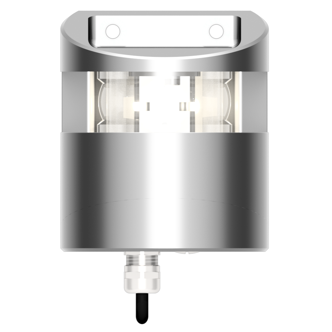 Lopolight 300-037 Series LED Masthead Navigation Light, 5 NM, 225° White Light, Vertical Mount, Bottom Cable Exit, 20-32VDC, IP68 — Quality Boat Parts