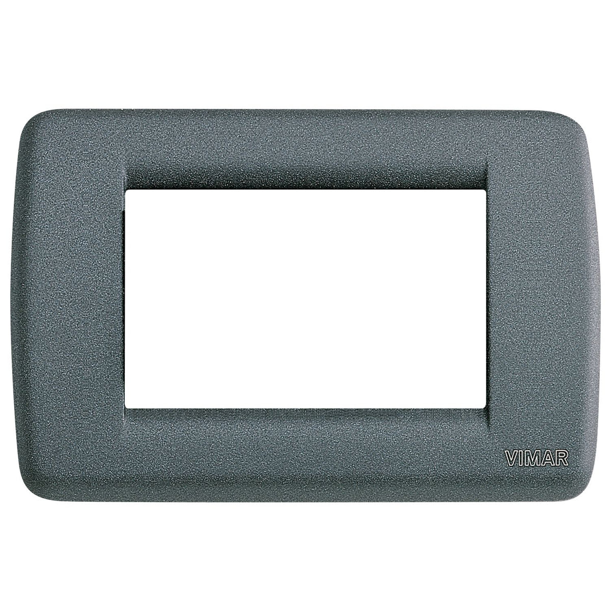 Vimar Idea Rondò 3-Module Cover Plate, With Mounting Grid, 123 x 82 mm — Quality Boat Parts