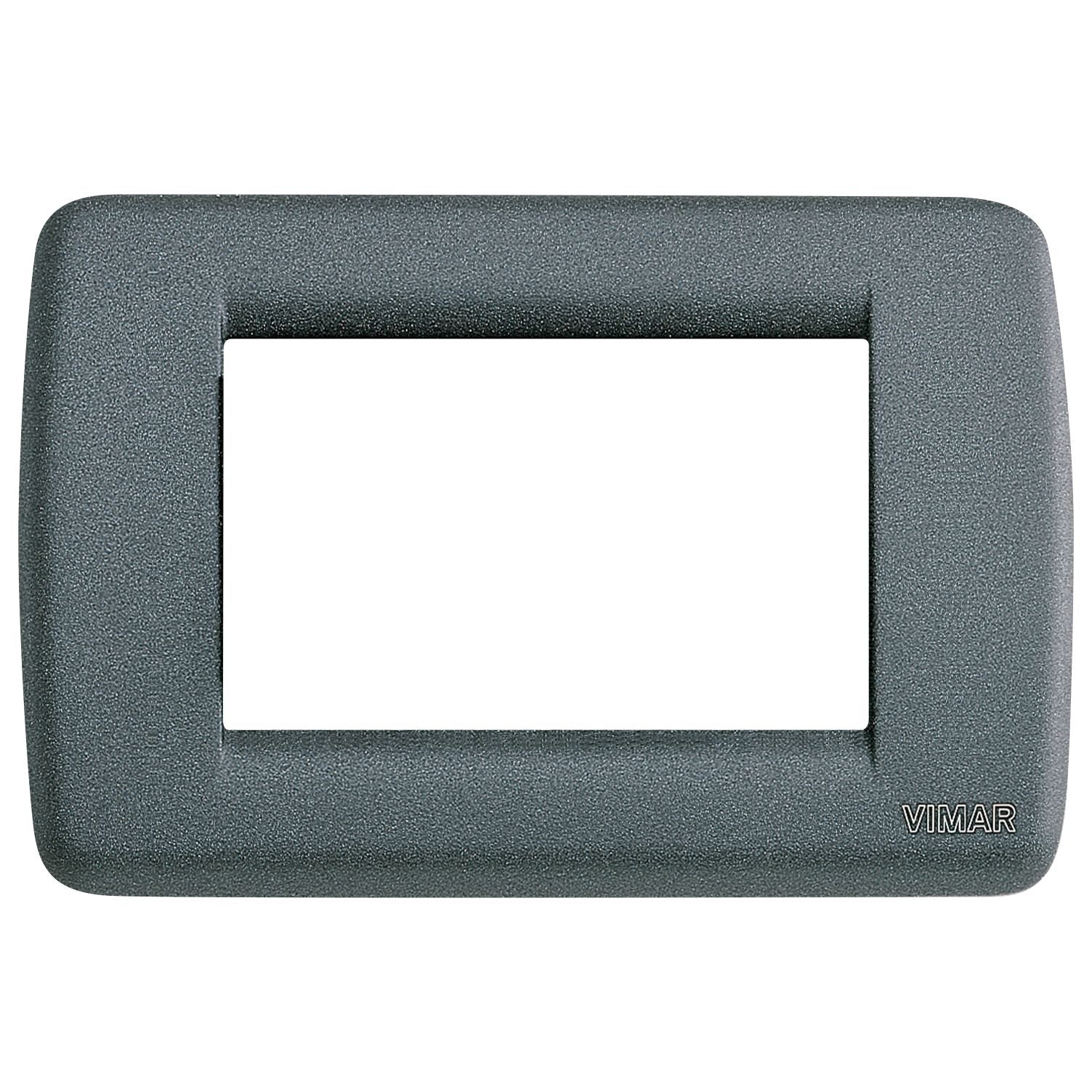 Vimar Idea Rondò 3-Module Cover Plate, With Mounting Grid, 123 x 82 mm — Quality Boat Parts