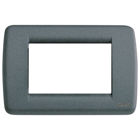 Vimar Idea Rondò 3-Module Cover Plate, With Mounting Grid, 123 x 82 mm — Quality Boat Parts