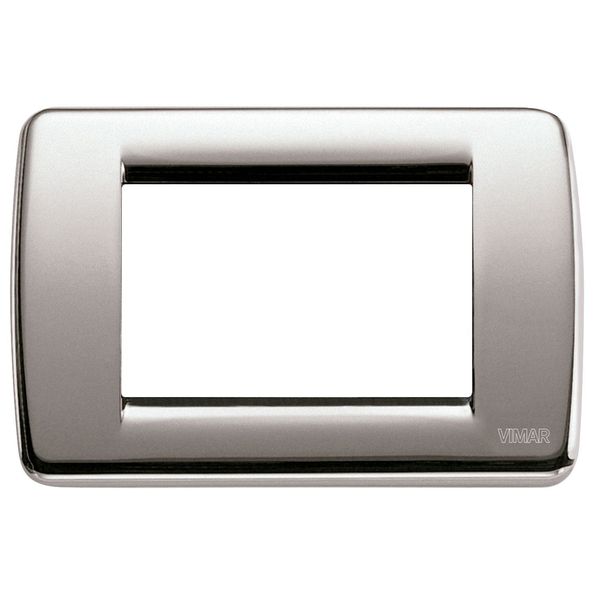 Vimar Idea Rondò 3-Module Cover Plate, With Mounting Grid, 123 x 82 mm — Quality Boat Parts