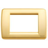 Vimar Idea Rondò 3-Module Cover Plate, With Mounting Grid, 123 x 82 mm — Quality Boat Parts